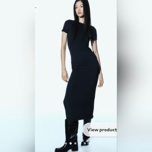 NWT-Divided by H&M Back-out Scuba Dress